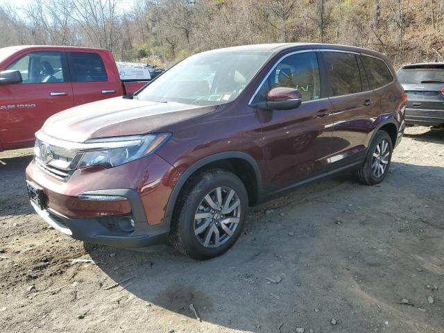 honda pilot exl 2021 5fnyf6h55mb061193