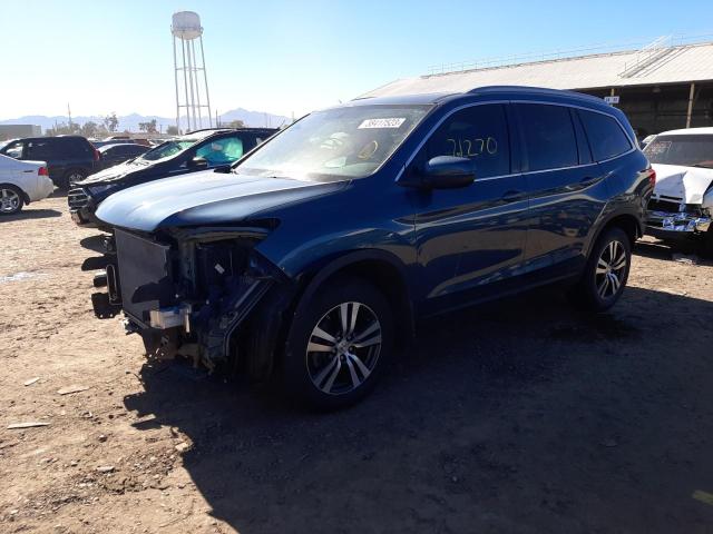 honda pilot exl 2017 5fnyf6h57hb093522