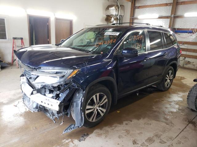 honda pilot exl 2018 5fnyf6h57jb042592