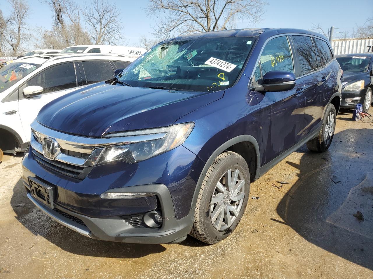 honda pilot 2020 5fnyf6h57lb048055