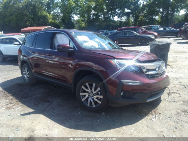 honda pilot 2021 5fnyf6h57mb057260