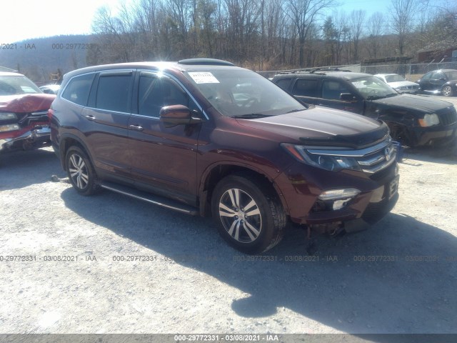 honda pilot 2016 5fnyf6h58gb032937