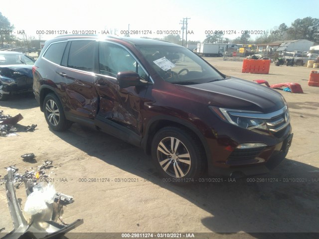 honda pilot 2016 5fnyf6h58gb058664