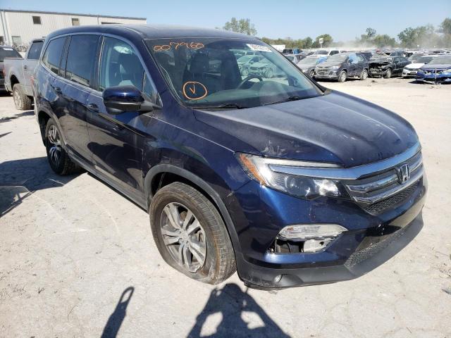 honda pilot exl 2017 5fnyf6h58hb007960