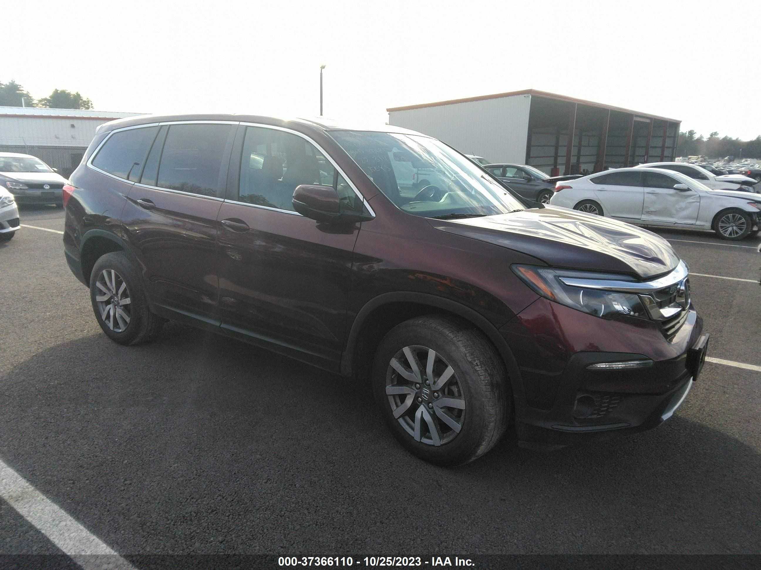 honda pilot 2020 5fnyf6h58lb019647