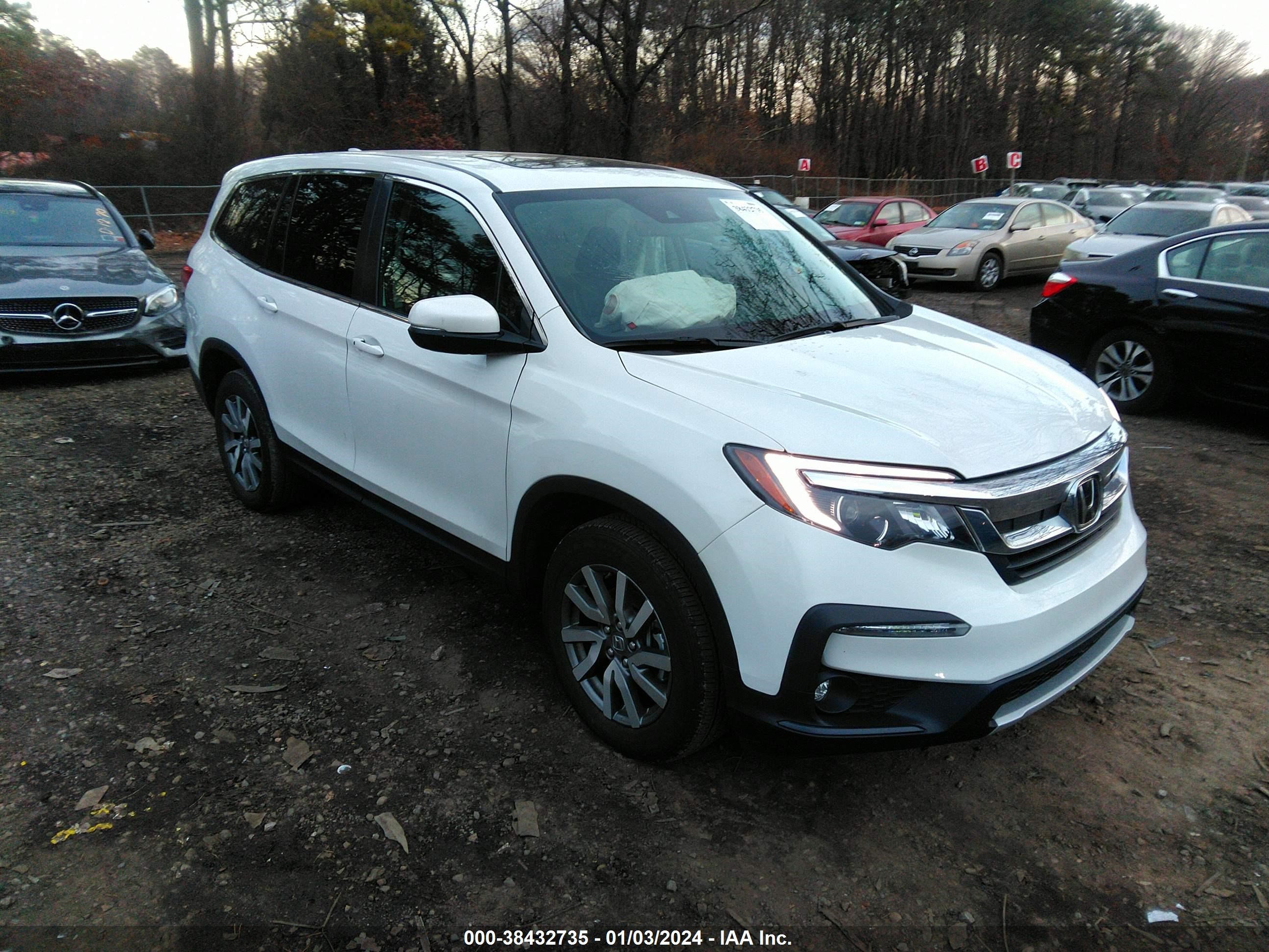 honda pilot 2022 5fnyf6h58nb037343