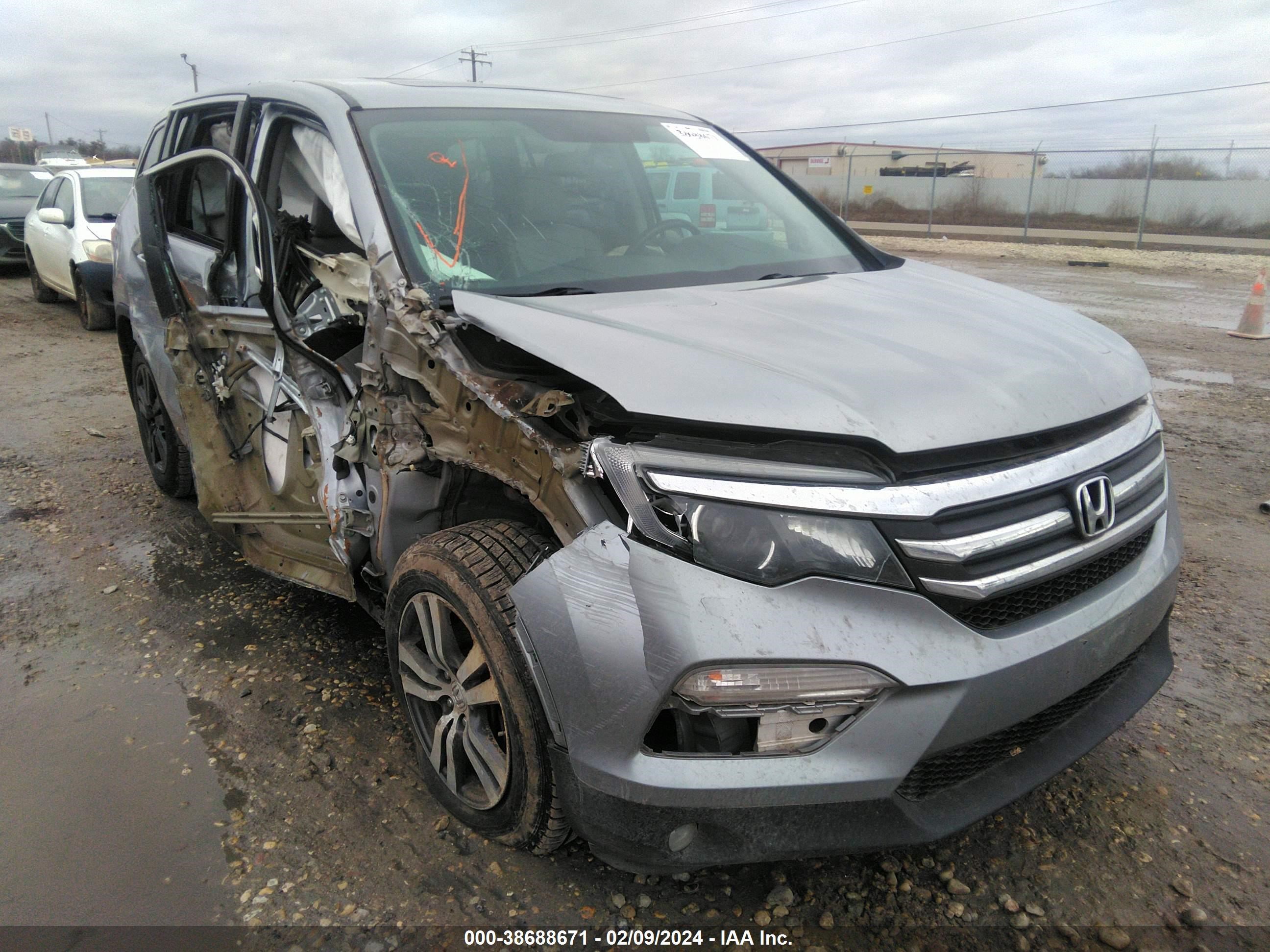 honda pilot 2016 5fnyf6h59gb067194