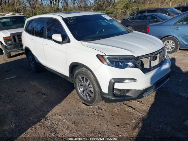 honda pilot 2021 5fnyf6h59mb016662