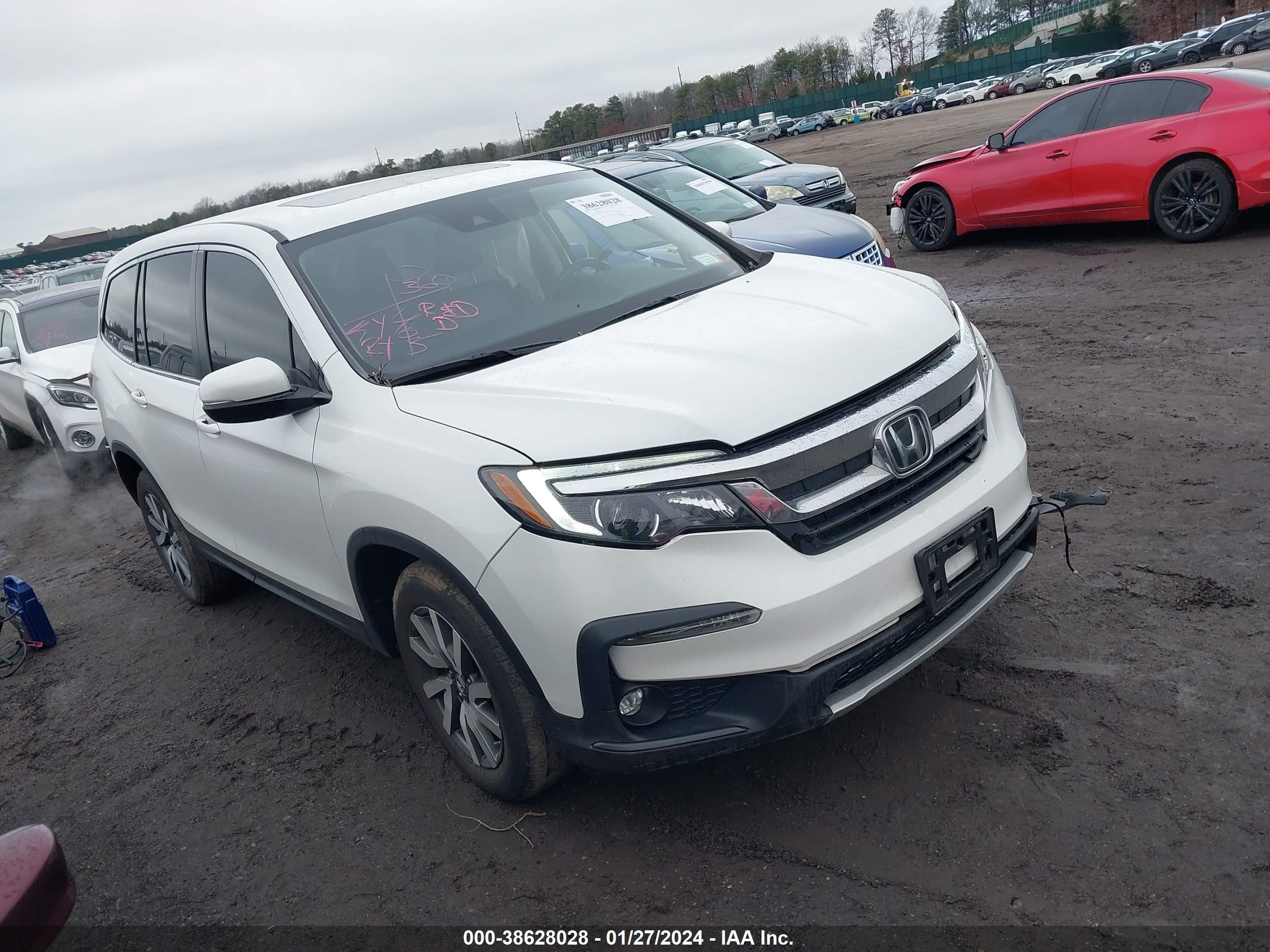 honda pilot 2021 5fnyf6h59mb081933