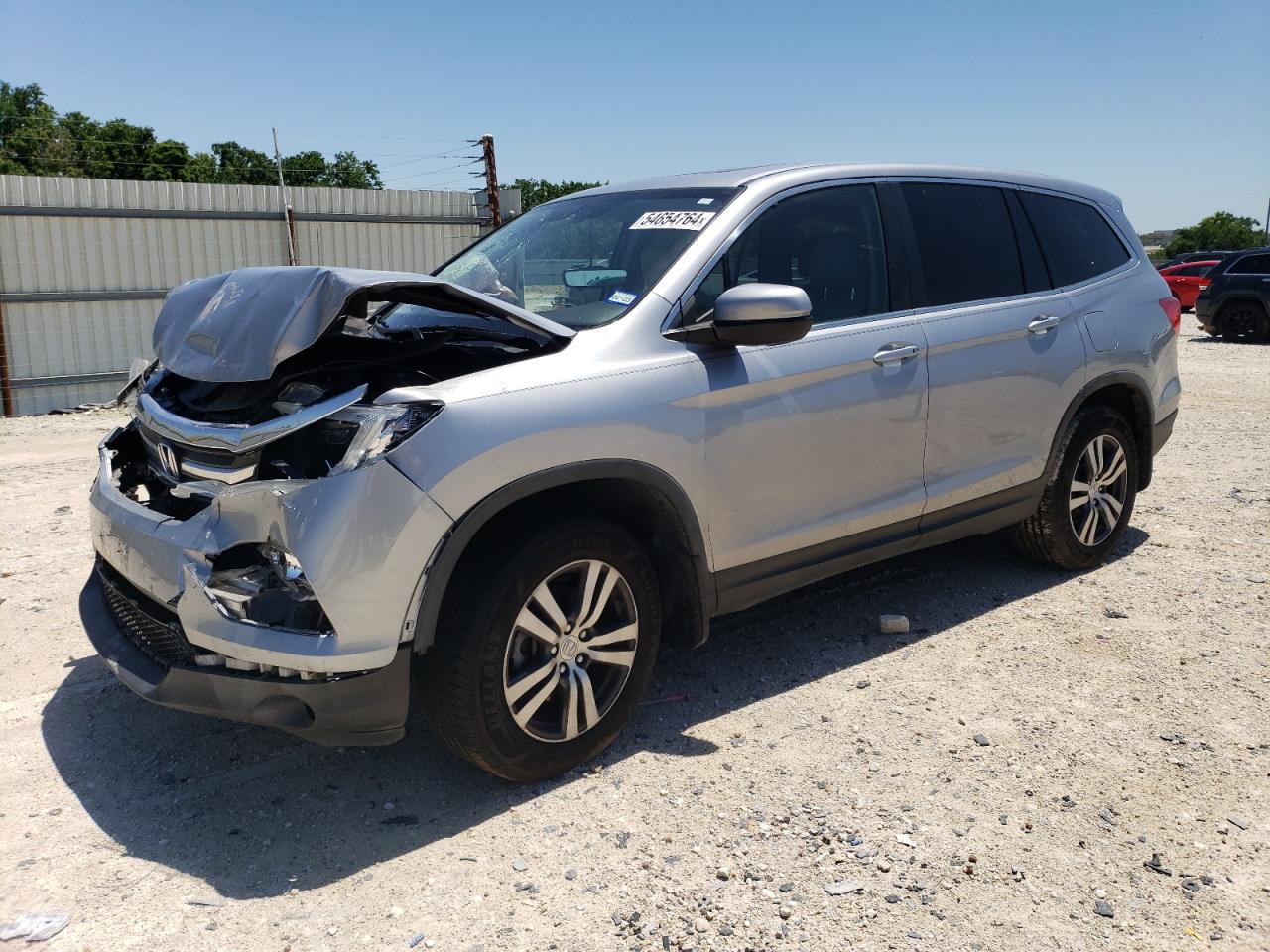 honda pilot 2017 5fnyf6h5xhb055864