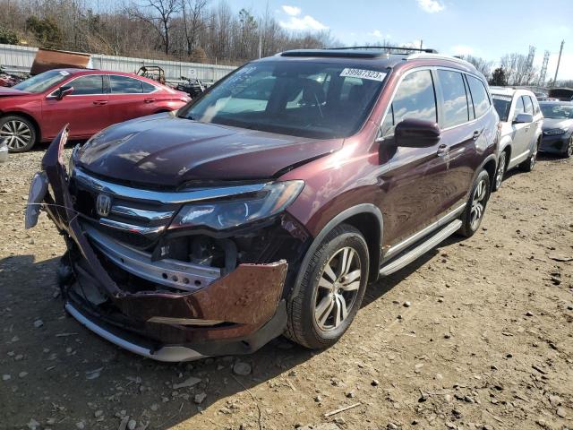 honda pilot exl 2016 5fnyf6h63gb065451