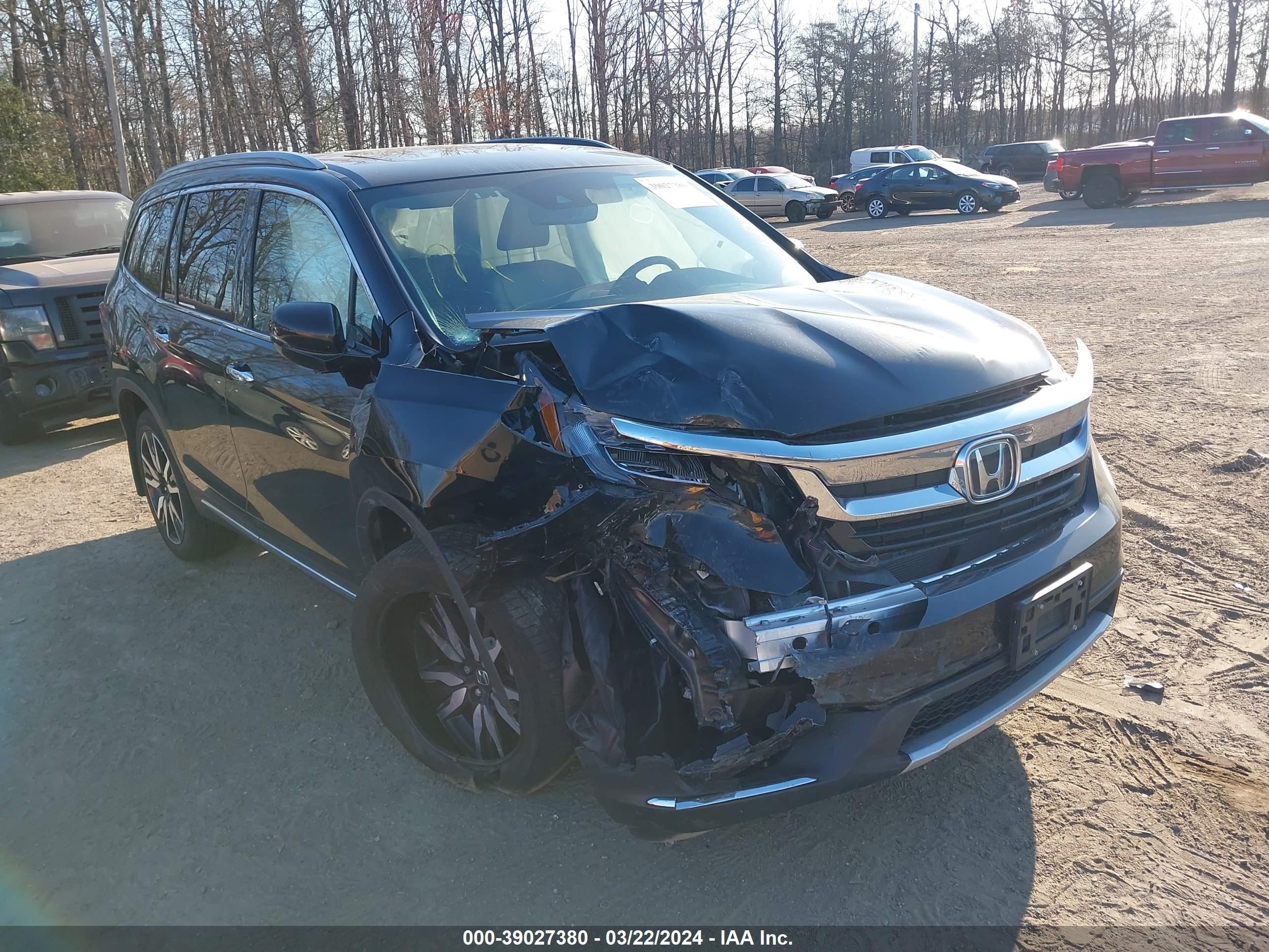 honda pilot 2019 5fnyf6h63kb055026