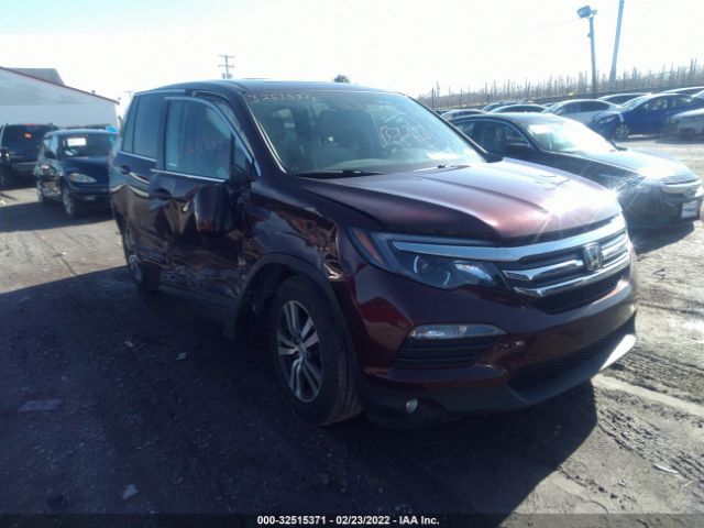 honda pilot 2016 5fnyf6h64gb099429