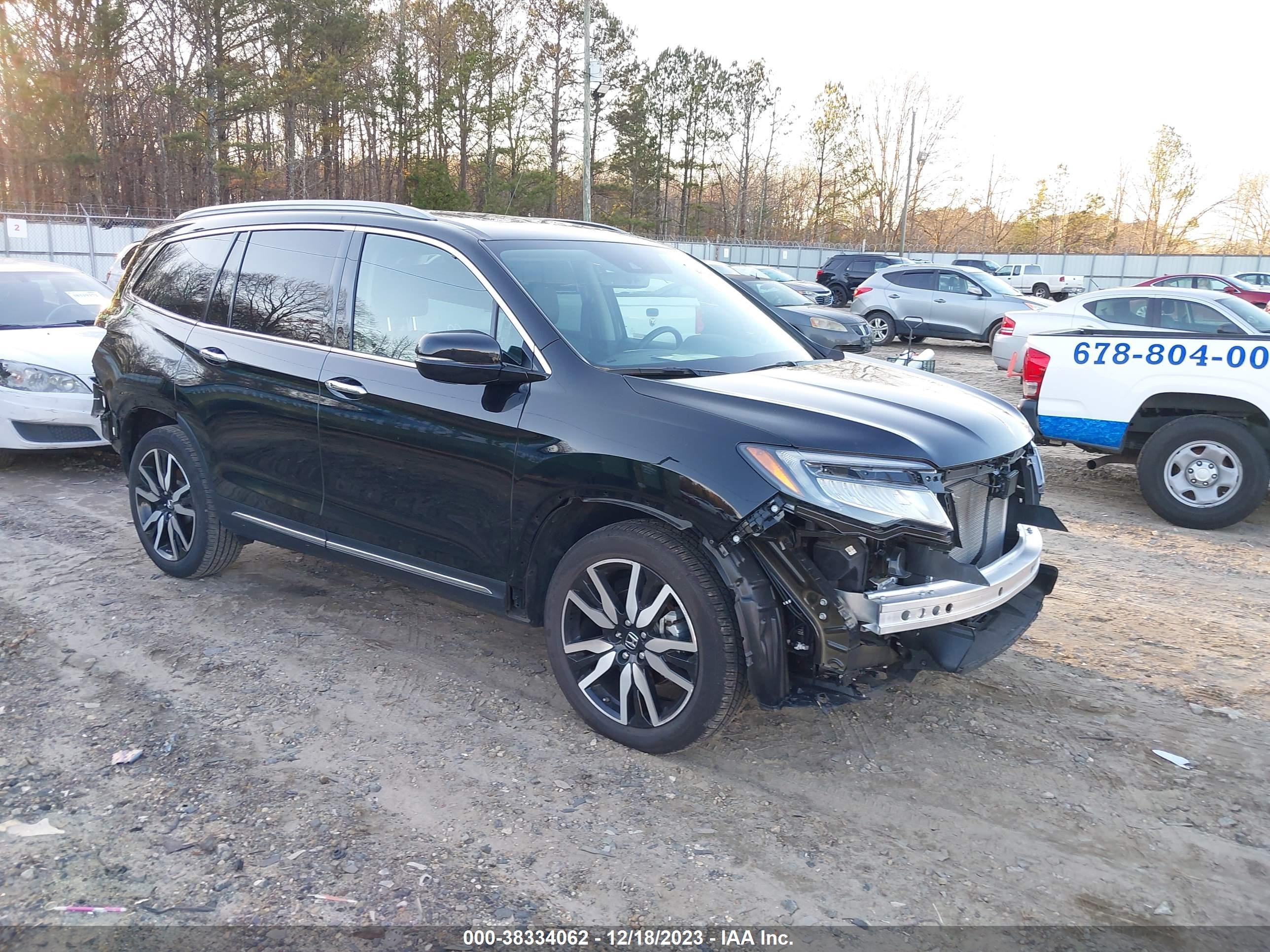 honda pilot 2022 5fnyf6h68nb073848