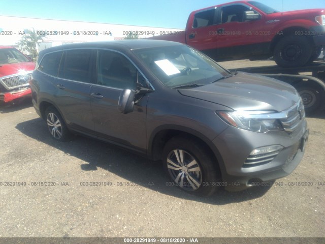 honda pilot 2016 5fnyf6h6xgb076317