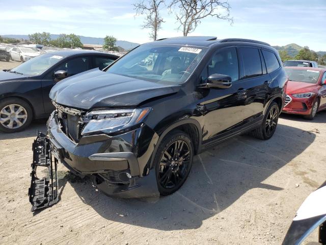 honda pilot blac 2020 5fnyf6h72lb027535