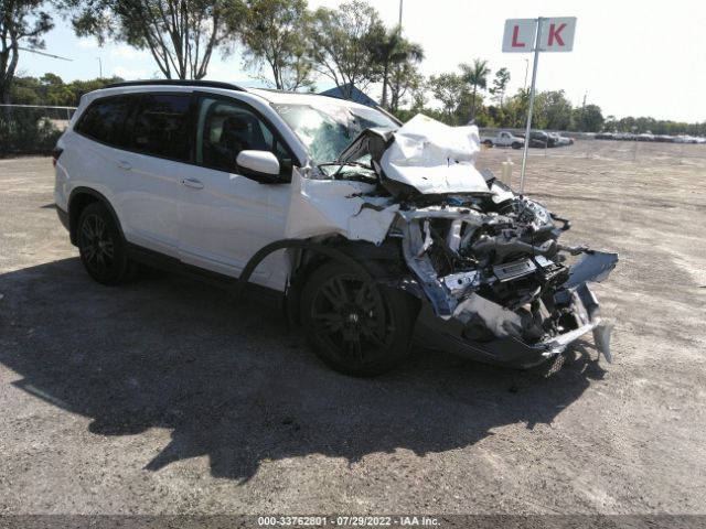 honda pilot 2021 5fnyf6h73mb086790