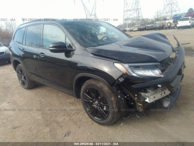 honda pilot 2020 5fnyf6h74lb054283