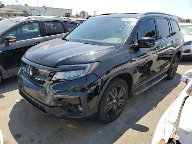 honda pilot blac 2021 5fnyf6h77mb037155