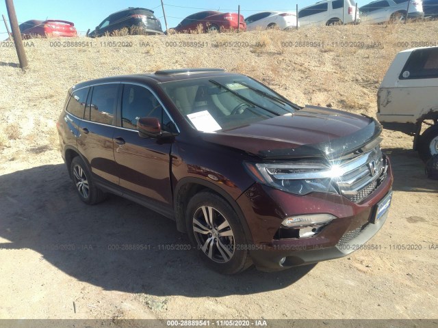 honda pilot 2016 5fnyf6h7xgb119451