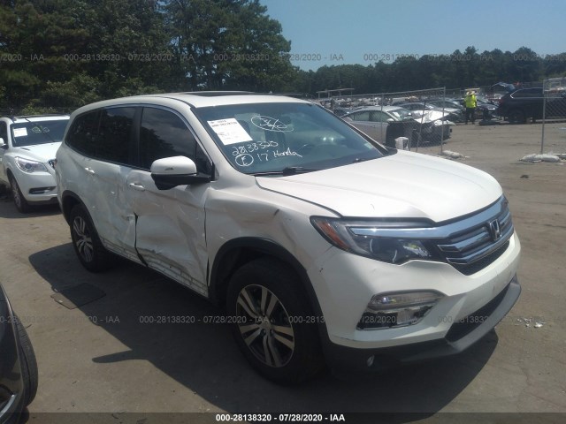 honda pilot 2017 5fnyf6h7xhb076151