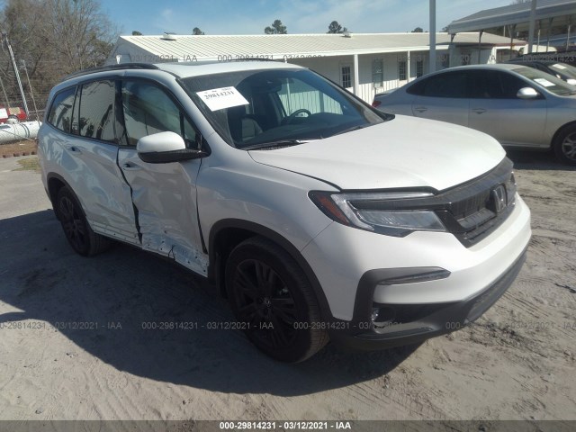 honda pilot 2021 5fnyf6h7xmb020169