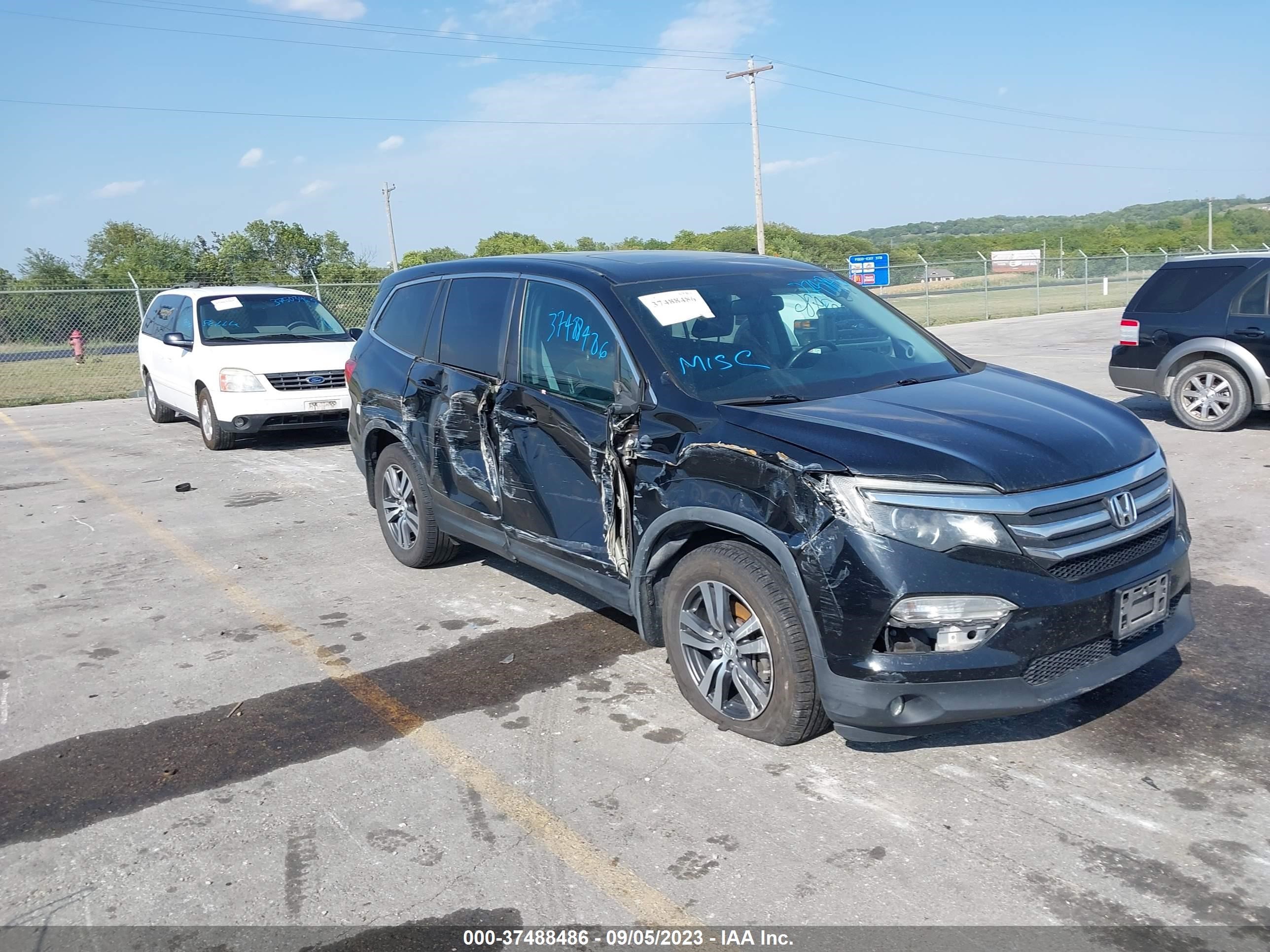 honda pilot 2016 5fnyf6h81gb081410