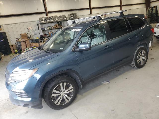 honda pilot exl 2016 5fnyf6h83gb123236