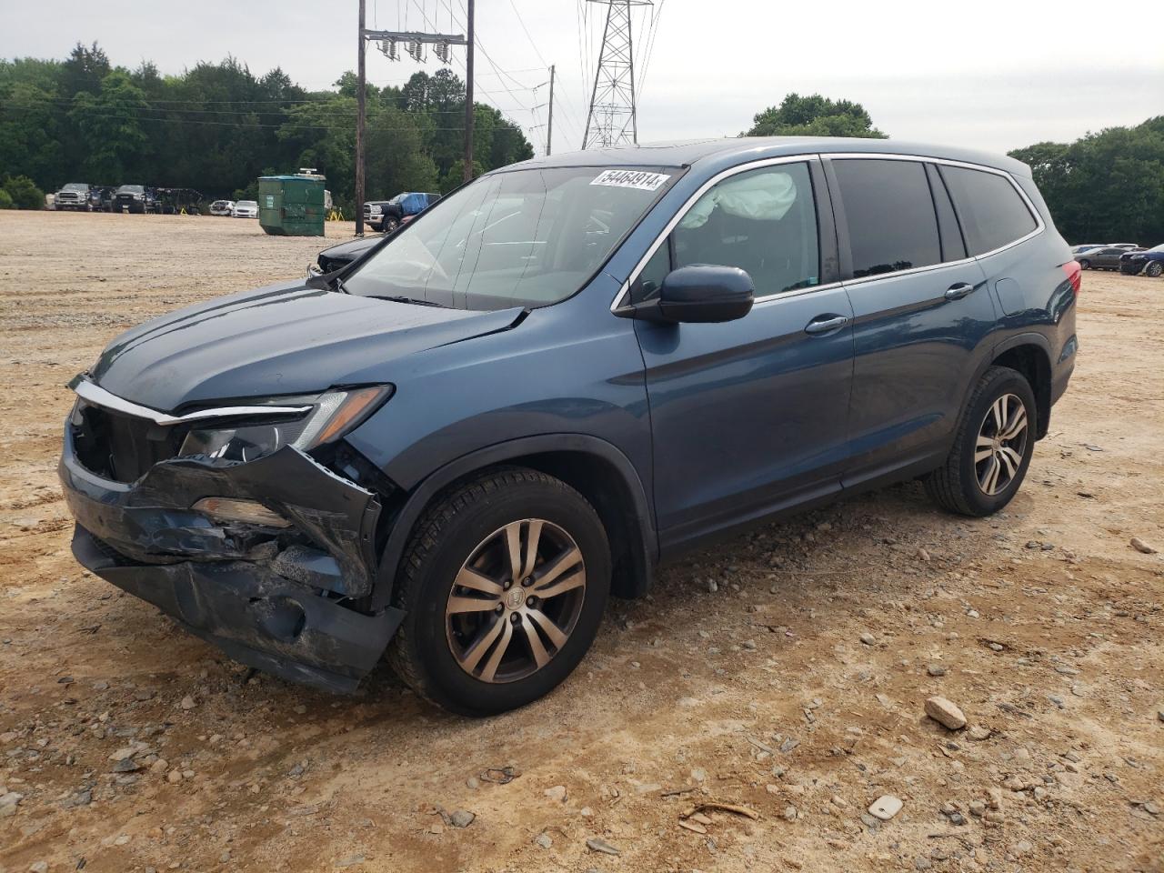 honda pilot 2016 5fnyf6h86gb083265