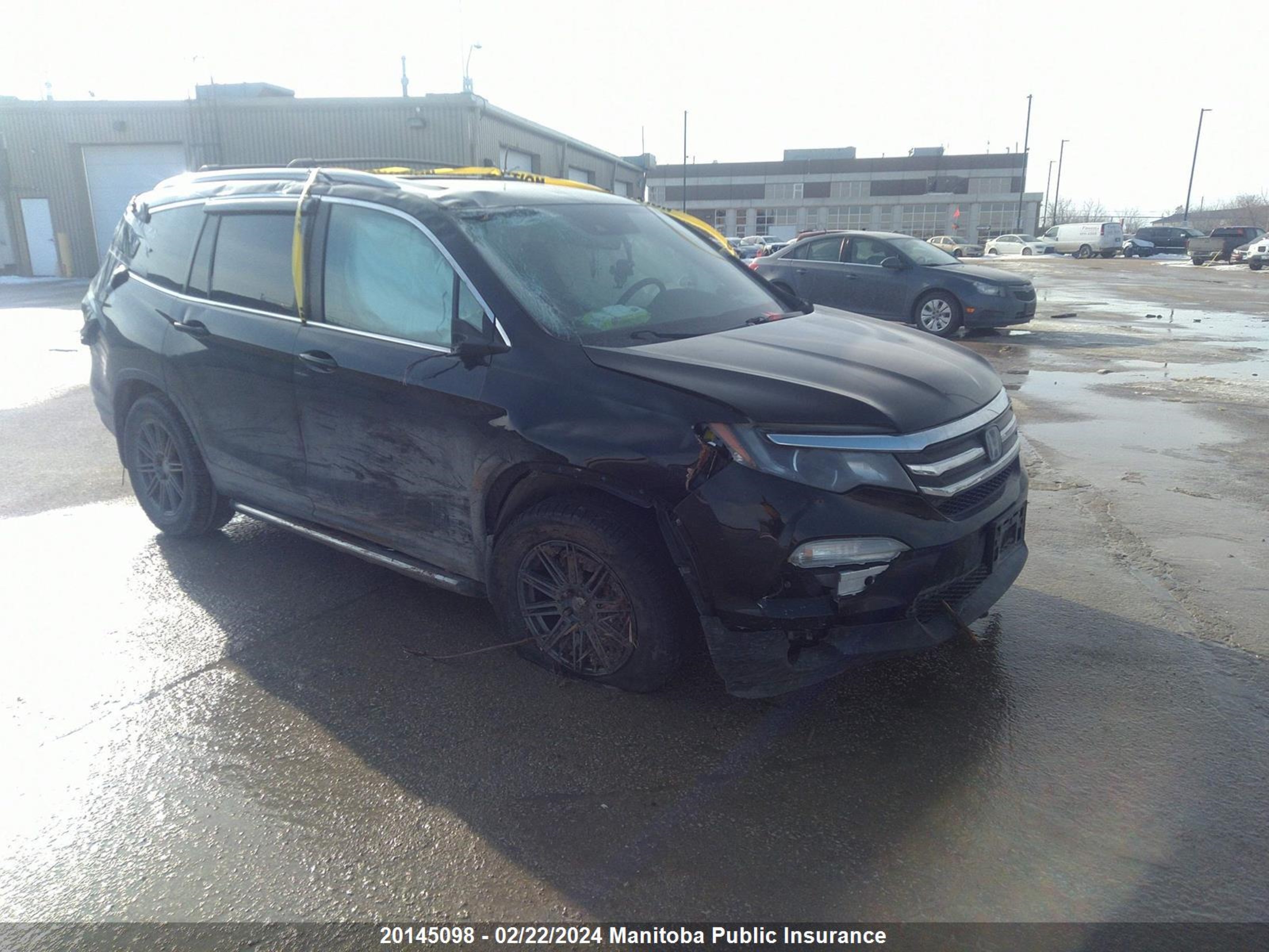 honda pilot 2016 5fnyf6h87gb501591