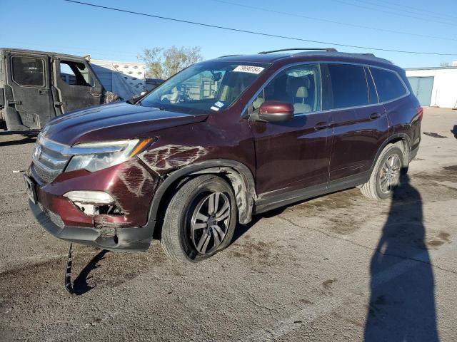 honda pilot exl 2017 5fnyf6h88hb003742