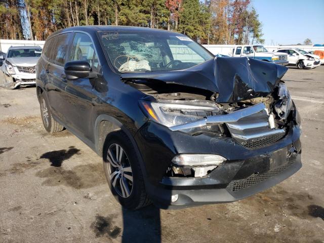 honda pilot exl 2017 5fnyf6h89hb077350