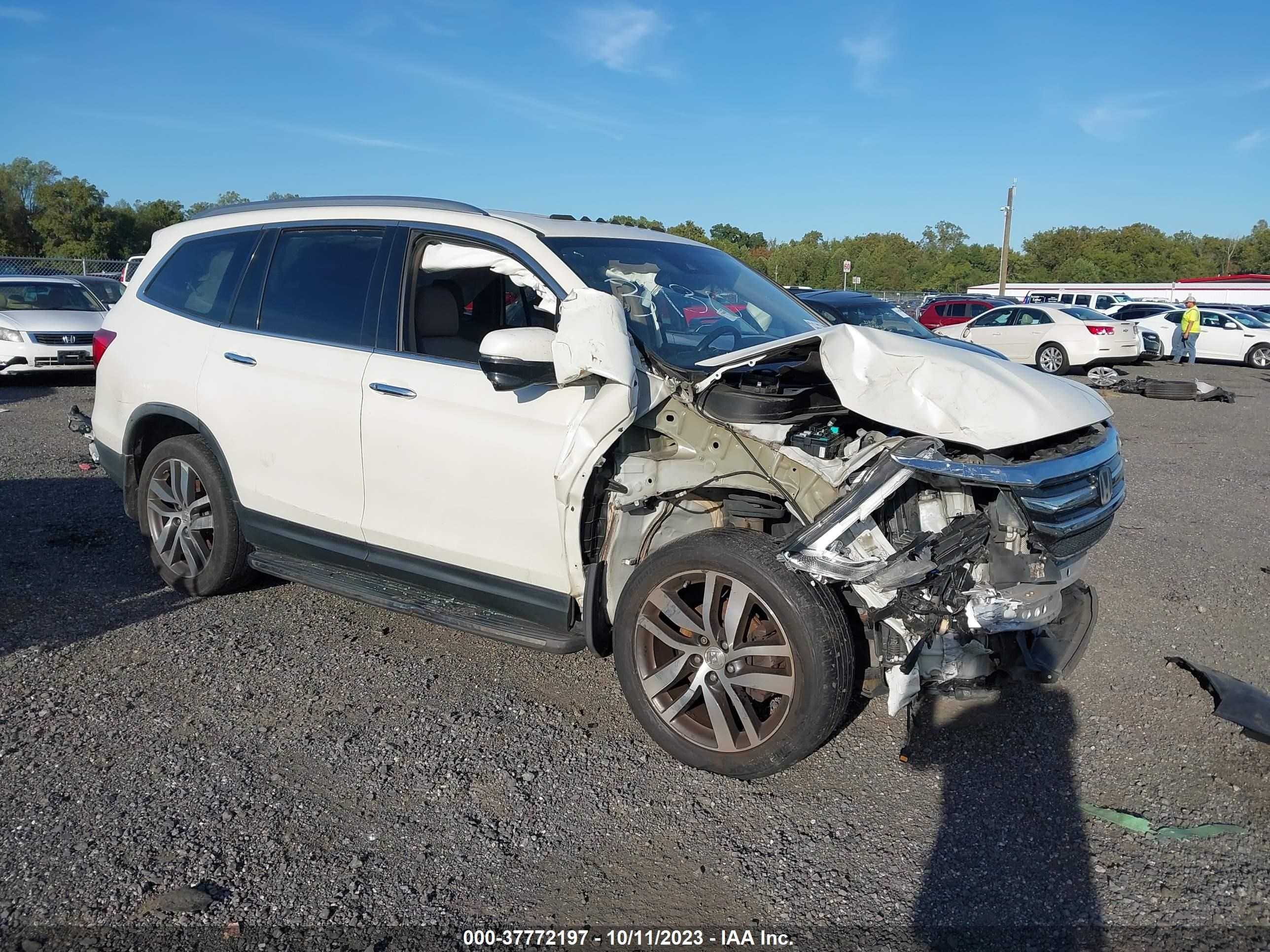 honda pilot 2016 5fnyf6h91gb113930