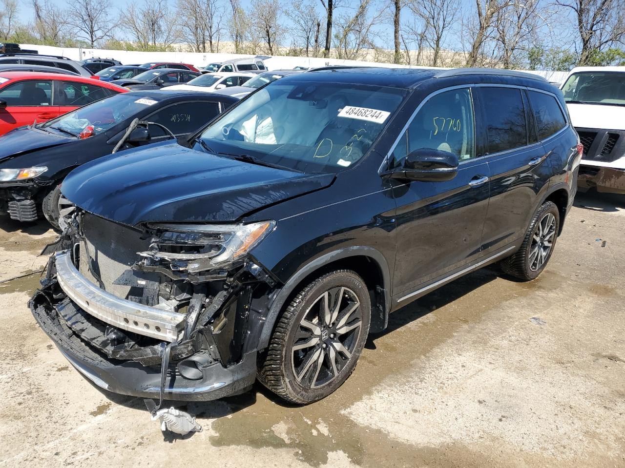 honda pilot 2019 5fnyf6h98kb006222