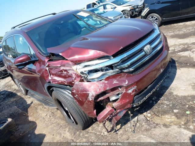 honda pilot 2018 5fnyf6h9xjb047885