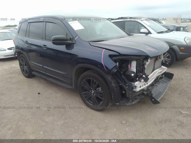 honda passport 2019 5fnyf7h21kb008743