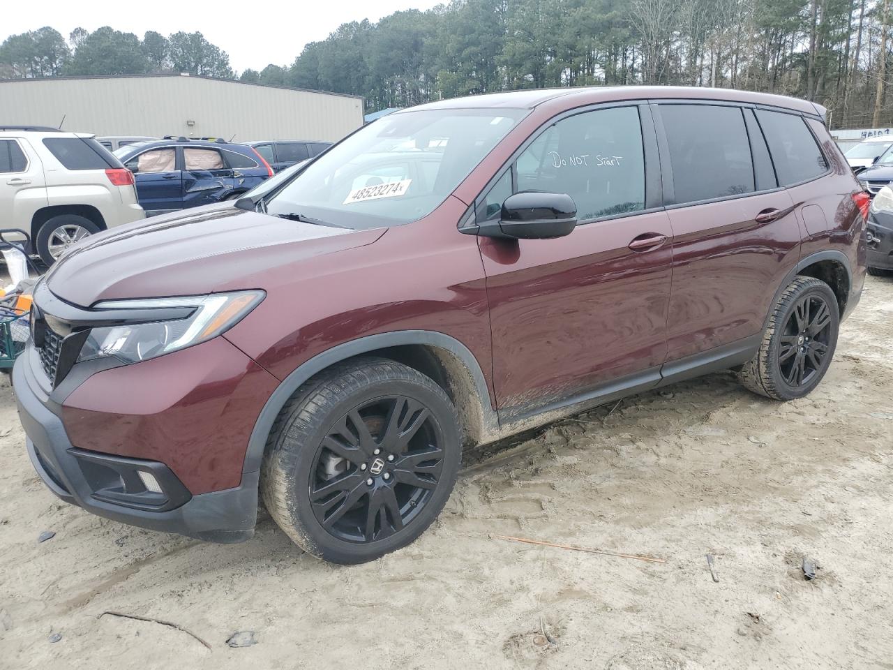 honda passport 2019 5fnyf7h24kb007490