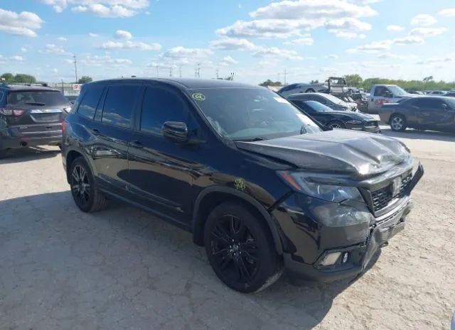 honda passport 2019 5fnyf7h2xkb010863