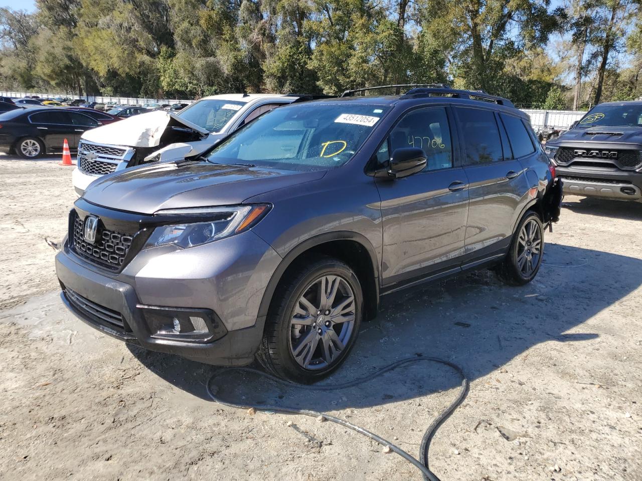 honda passport 2021 5fnyf7h52mb005475