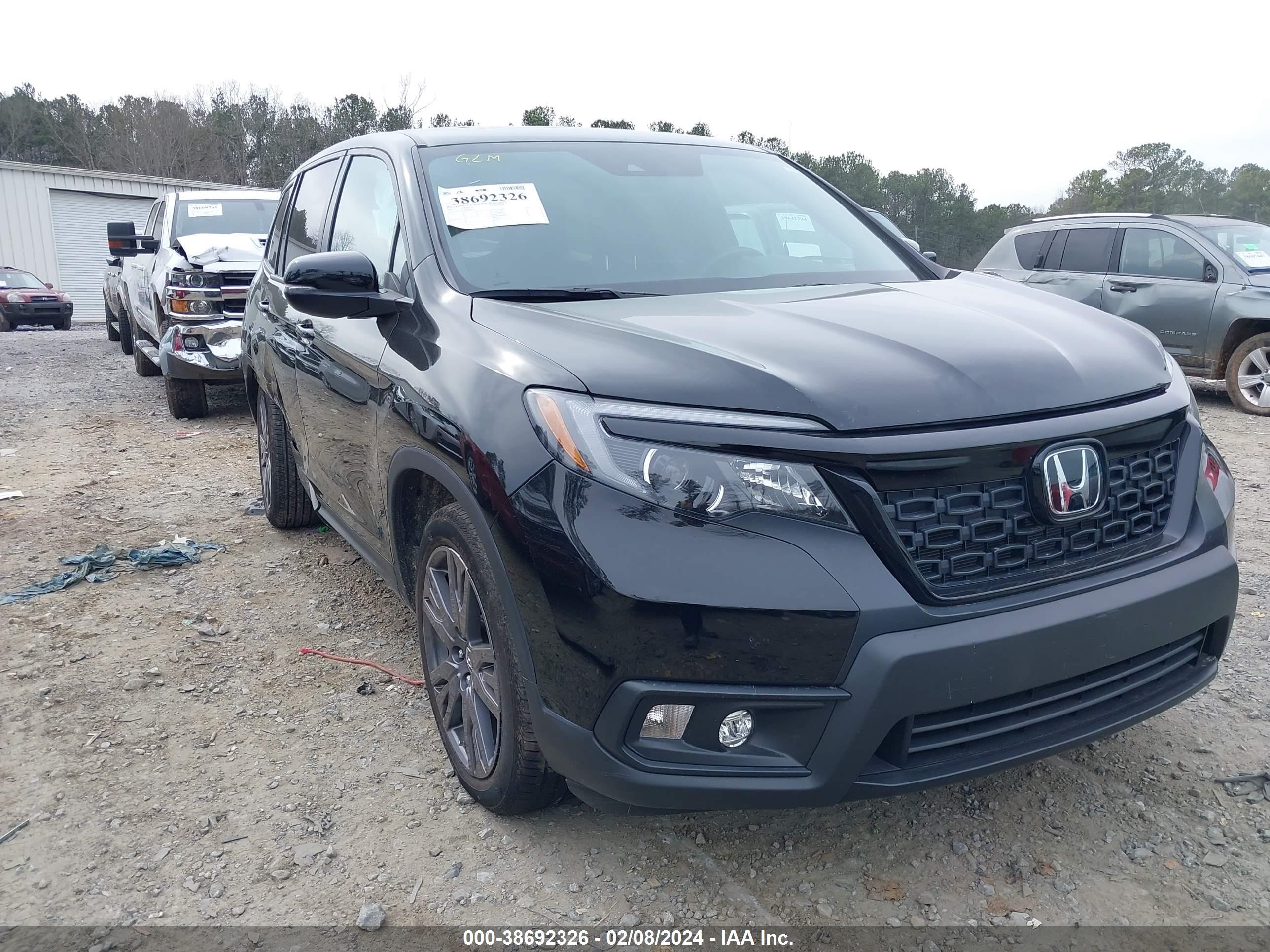 honda passport 2021 5fnyf7h54mb009771