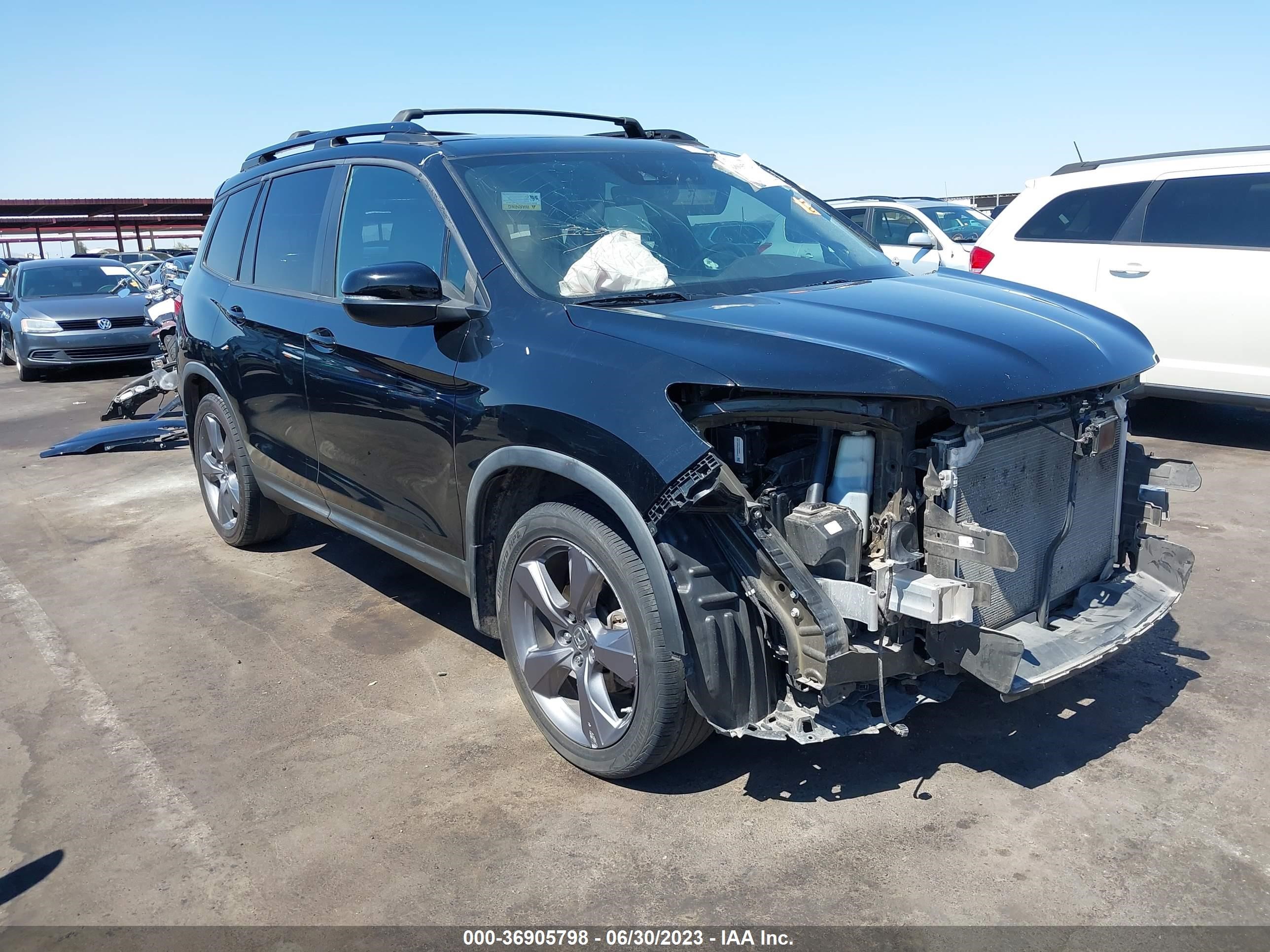 honda passport 2019 5fnyf7h98kb004377