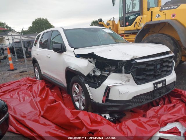 honda pilot 2023 5fnyg1h25pb023215