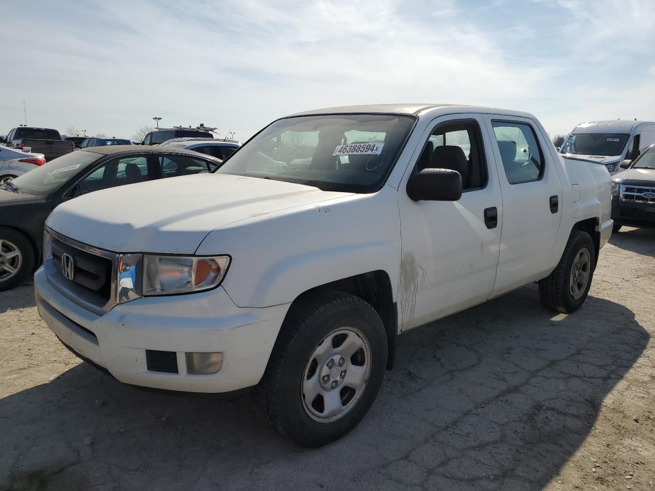 honda ridgeline 2009 5fpyk16219b101548