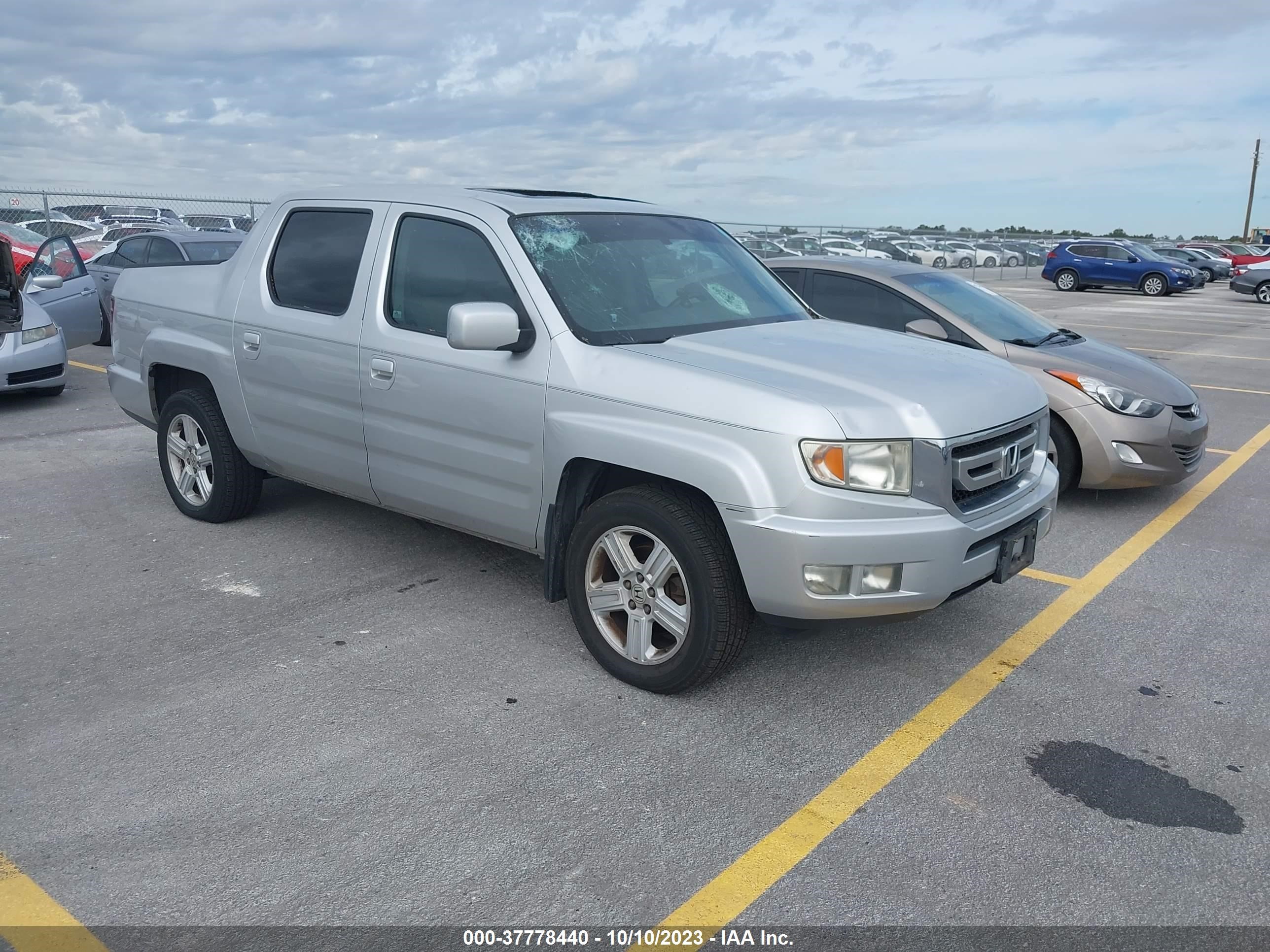 honda ridgeline 2009 5fpyk16559b105614