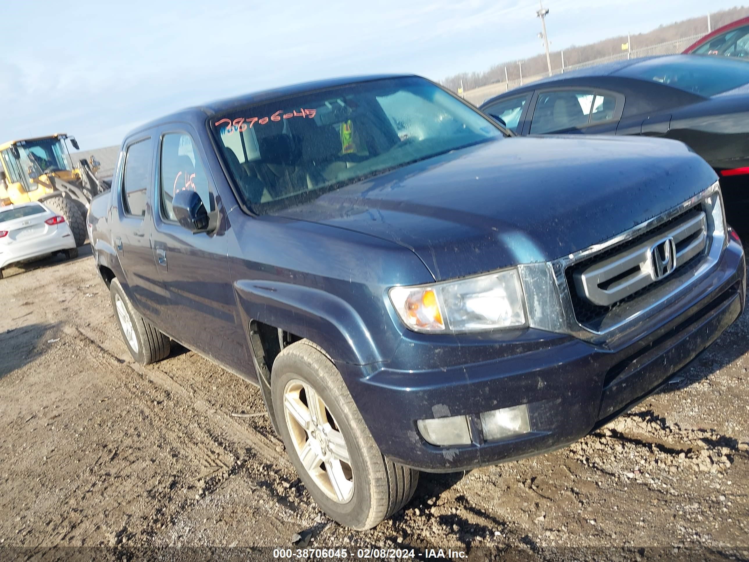 honda ridgeline 2009 5fpyk16579b107946