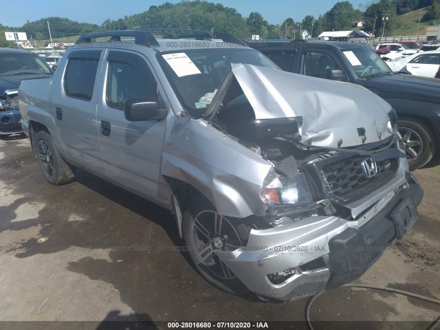 honda ridgeline 2014 5fpyk1f72eb005188