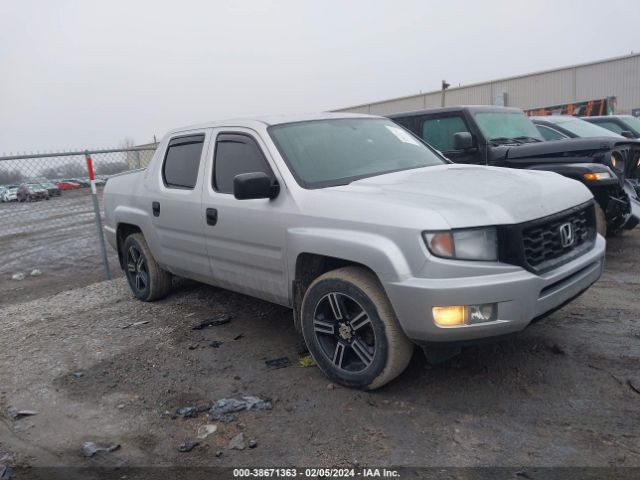 honda ridgeline 2014 5fpyk1f7xeb014625