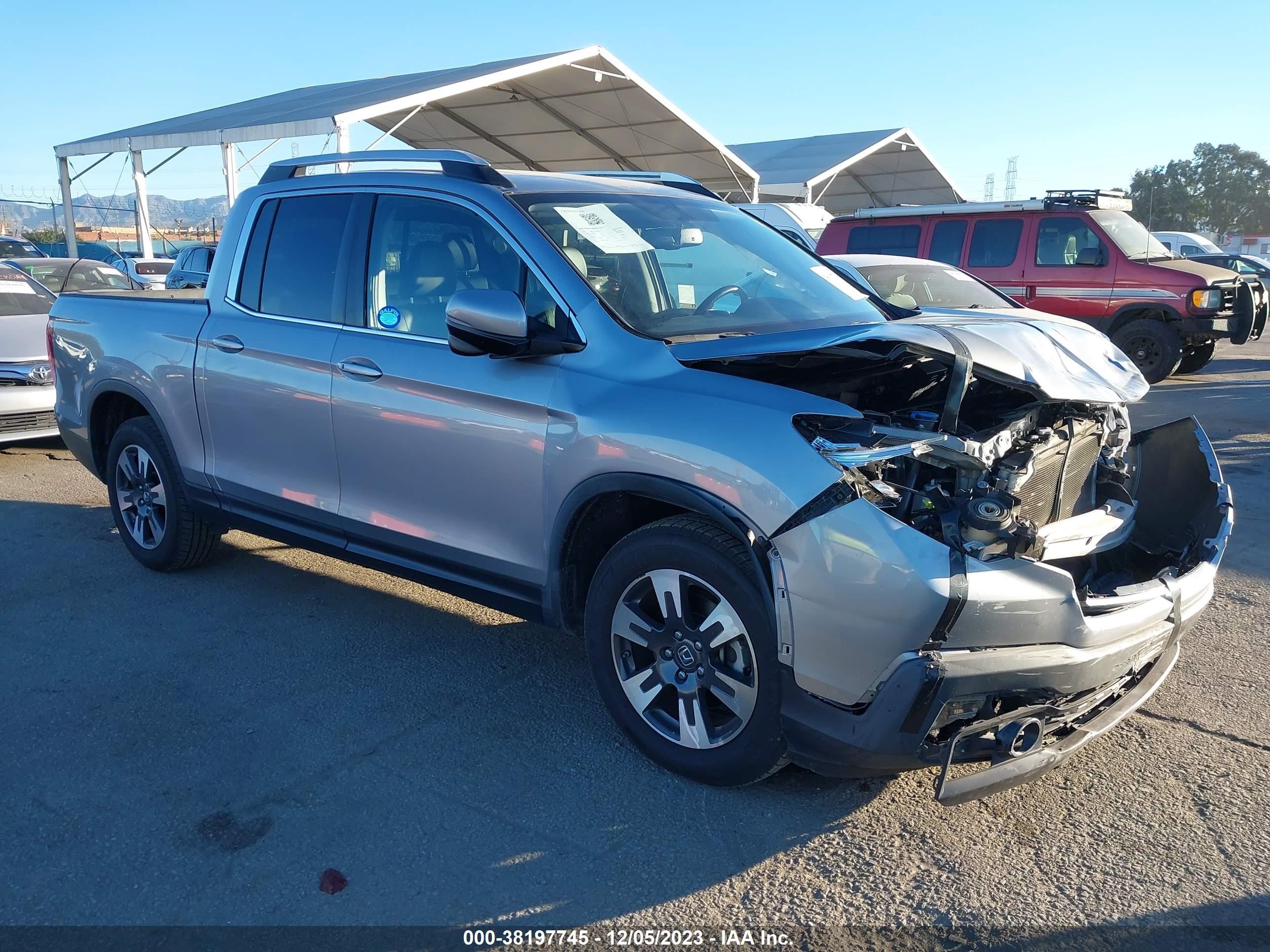 honda ridgeline 2019 5fpyk2f61kb003764