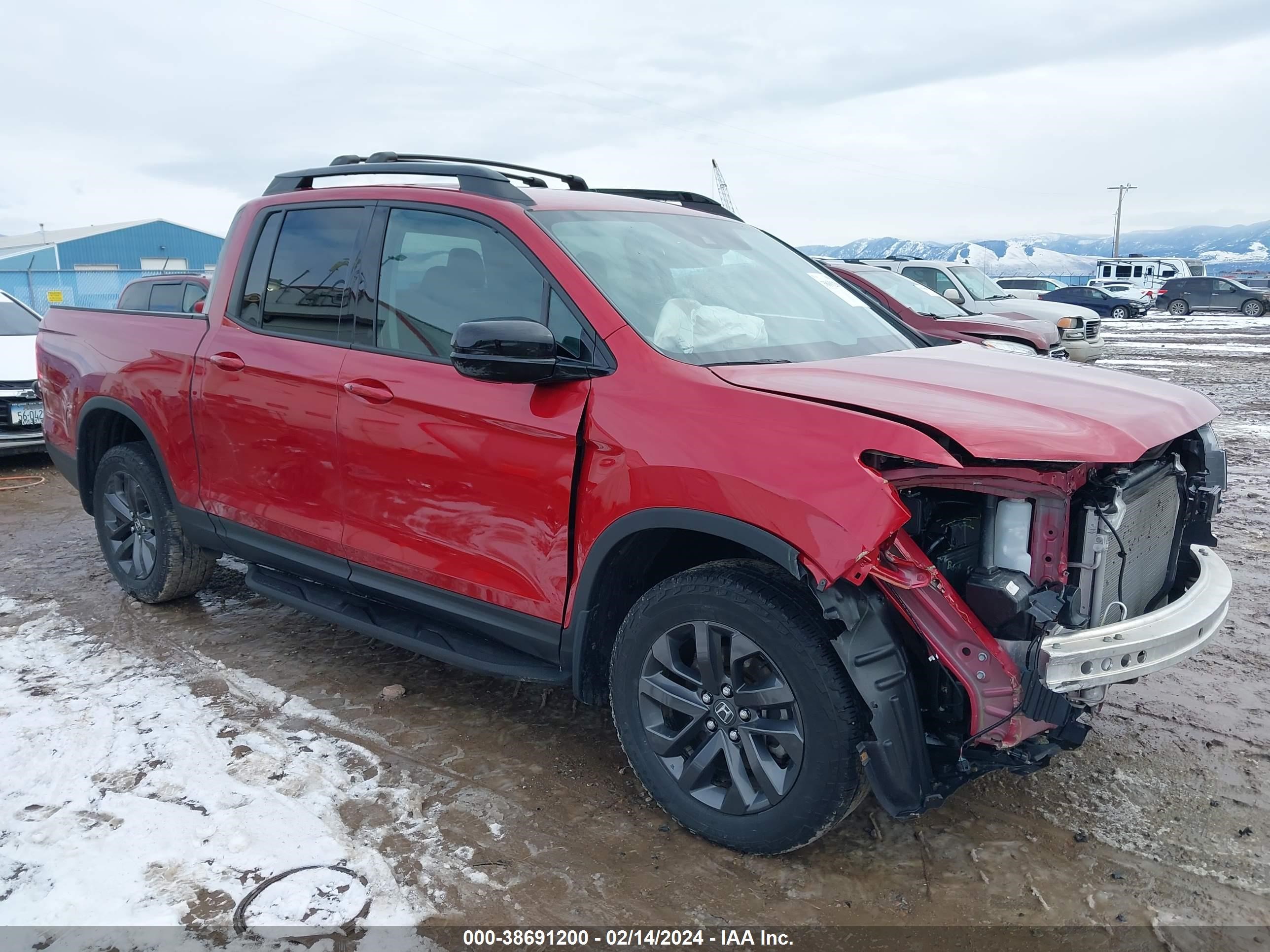 honda ridgeline 2021 5fpyk3f16mb017933