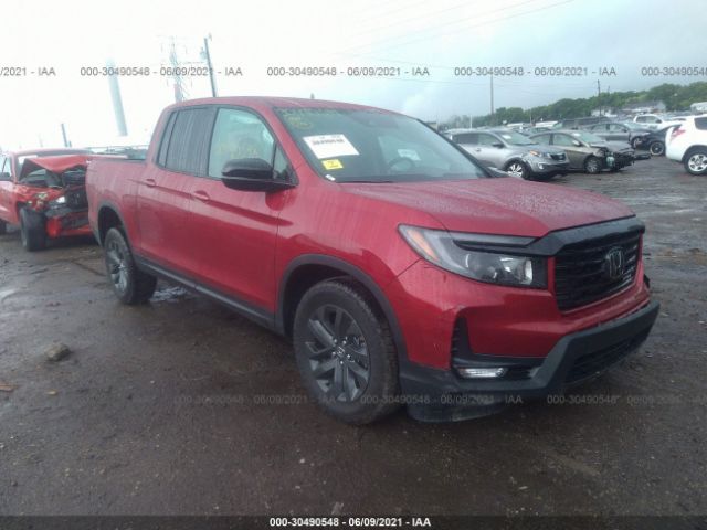 honda ridgeline 2021 5fpyk3f17mb006889